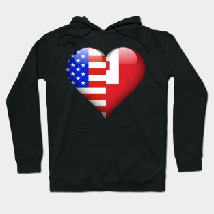 Half American Half Togan - Gift for Togan From Tonga Hoodie